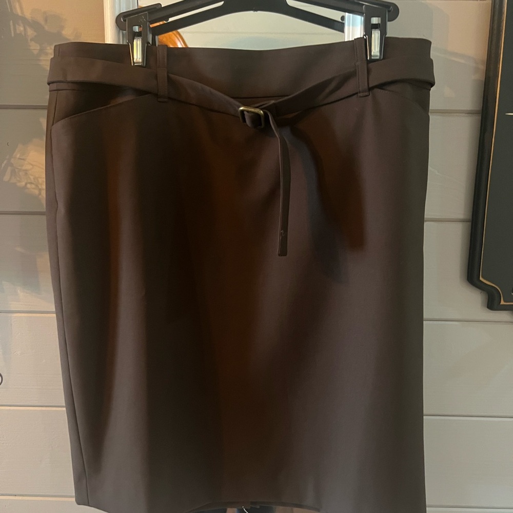 Elegant Brown Skirt